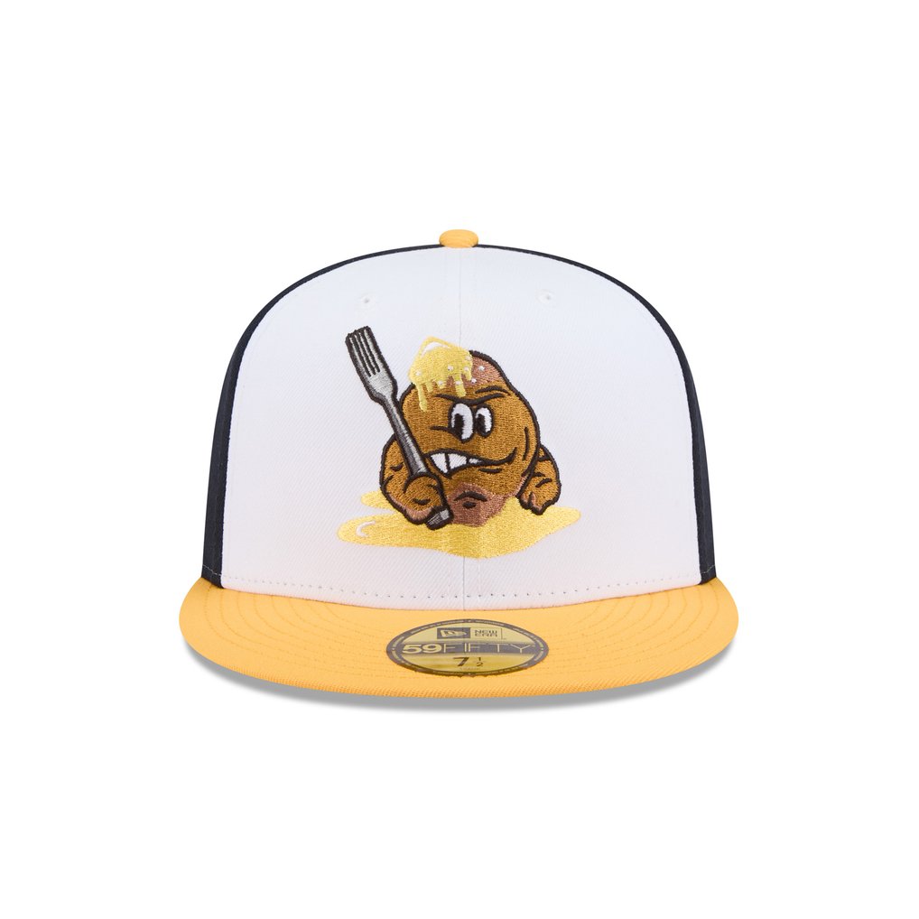  Syracuse Mets New Era Theme Nights 59FIFTY Fitted Hat - White